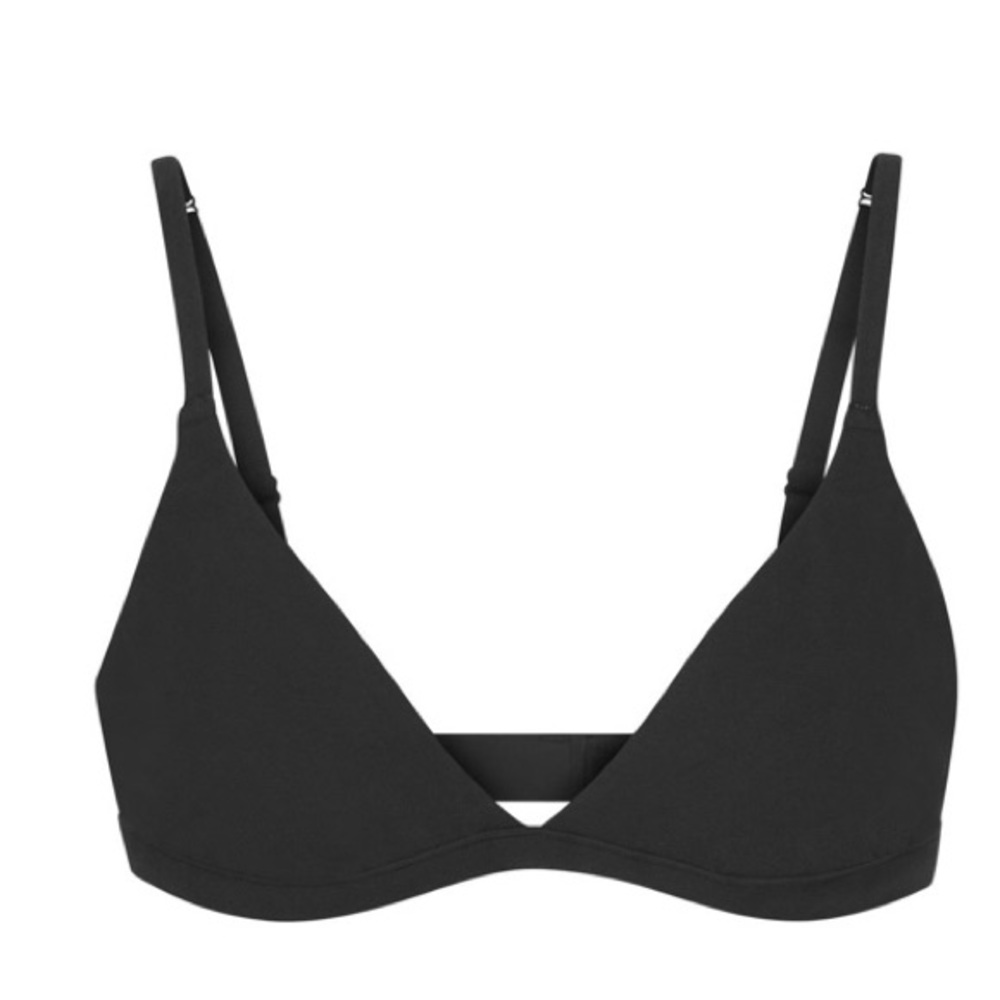 SKIMS Stretch Cotton Triangle Bralette